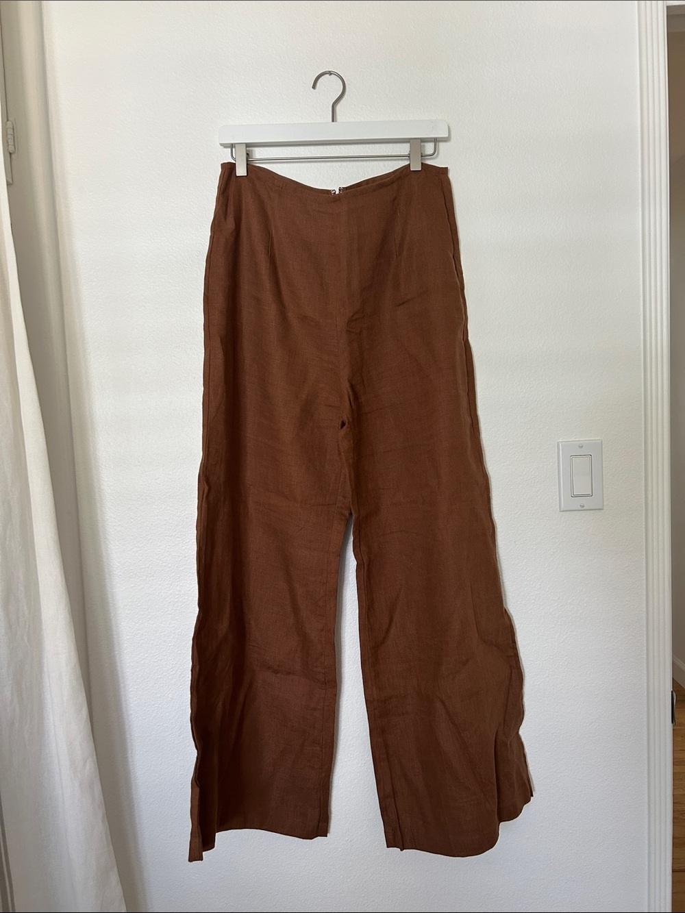 Faithful the Label Wide-Leg Linen Pants